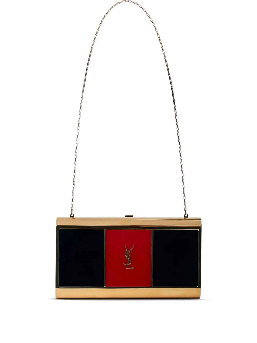 Saint Laurent falda corta Cassandre | dorado | Image 1