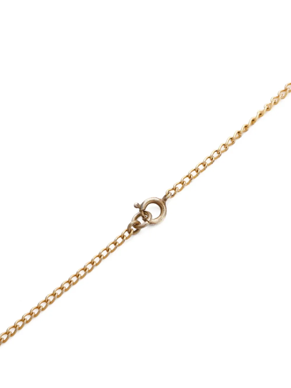 Pre-owned Chanel 1997 Star-detail Necklace In Gold