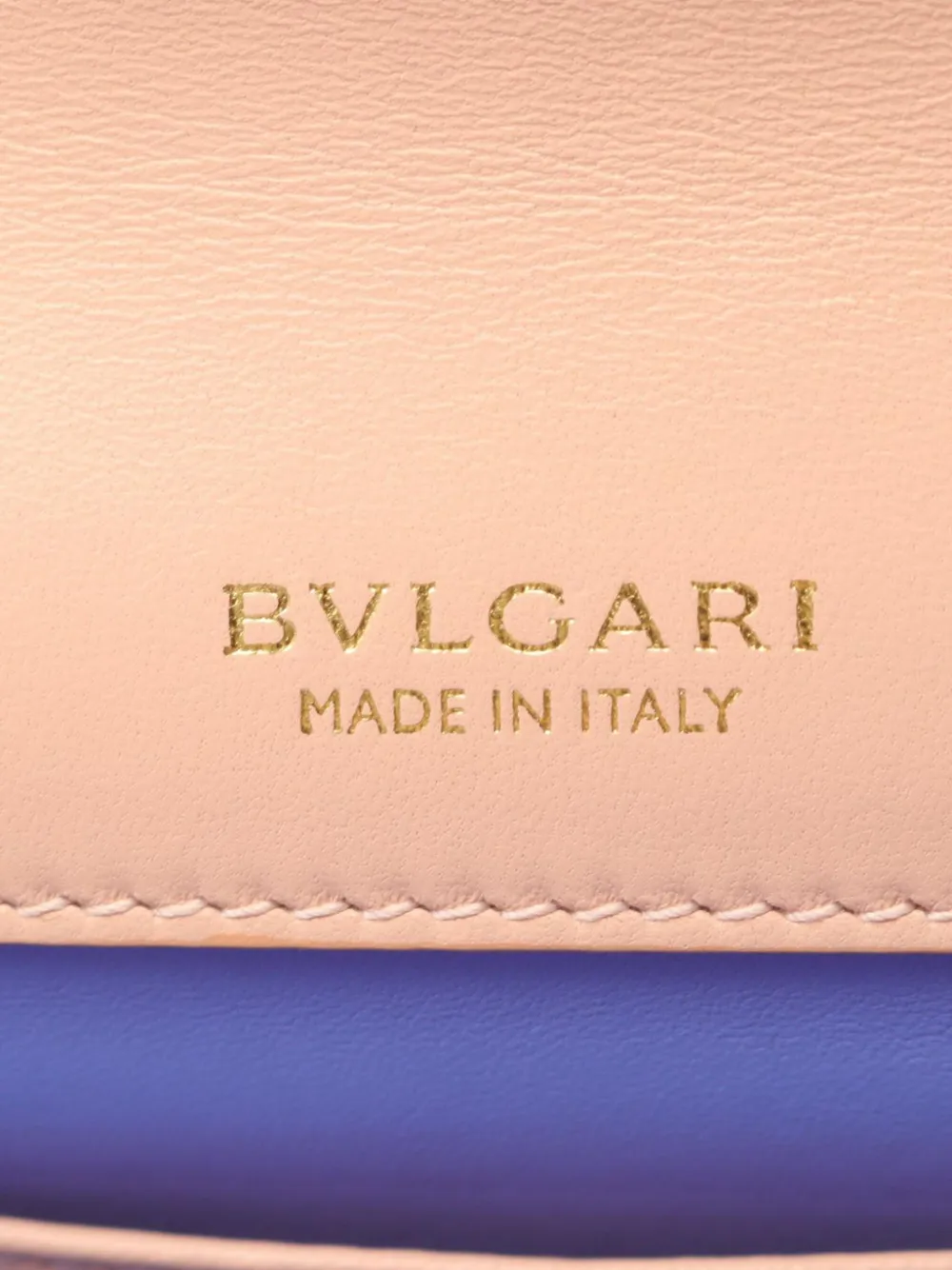 Pre-owned Bvlgari 2010-2025 Leather Serpenti Forever Crossbody Bag In Pink