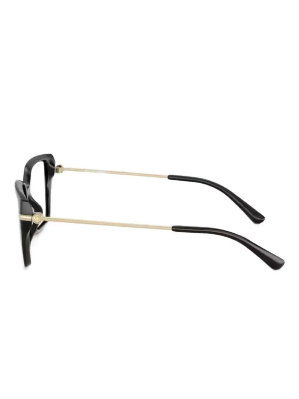 Michael Kors Crete bril met vierkant montuur Zwart