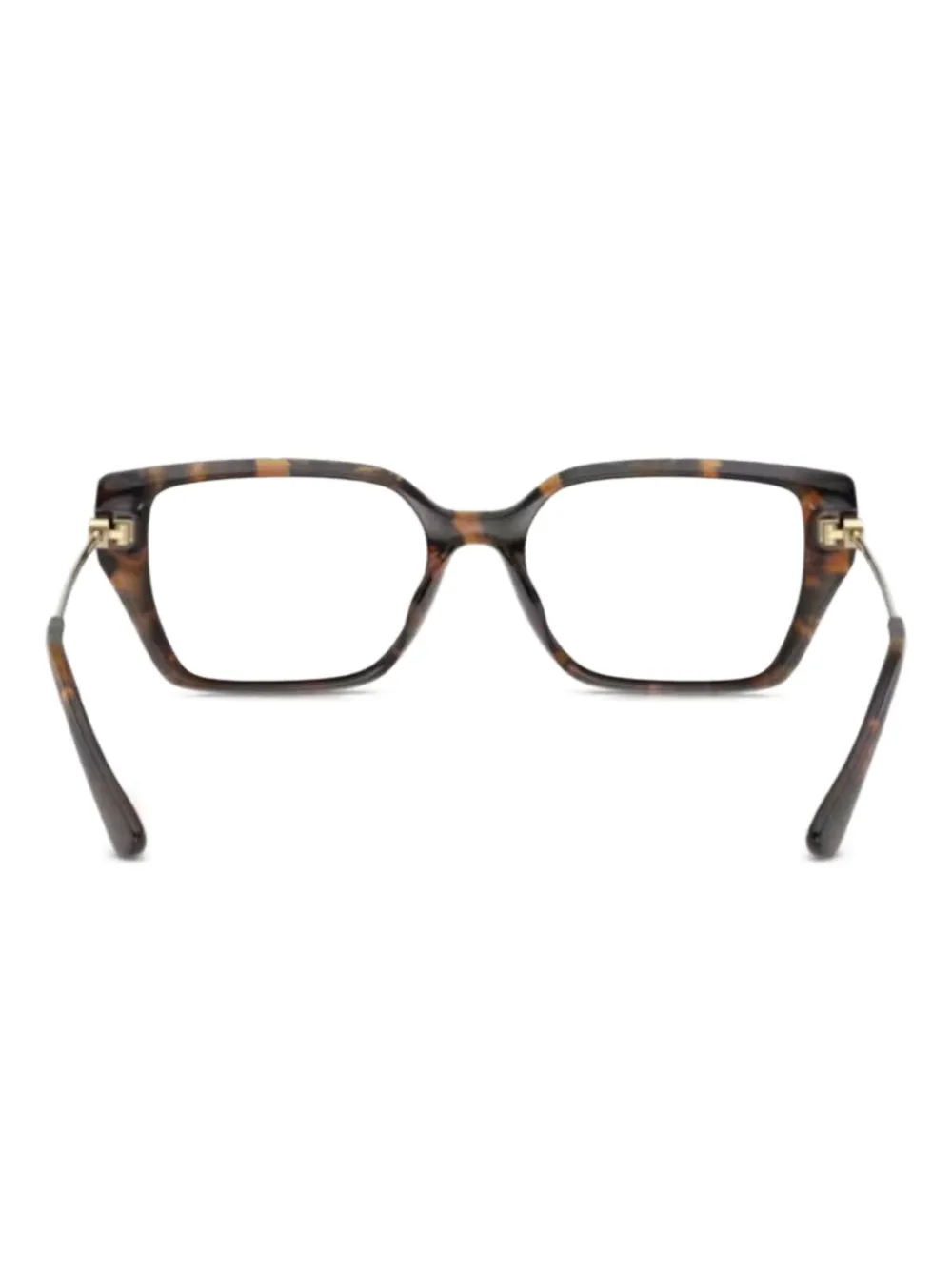 Michael Kors Crete square-frame glasses | Brown | Image 1