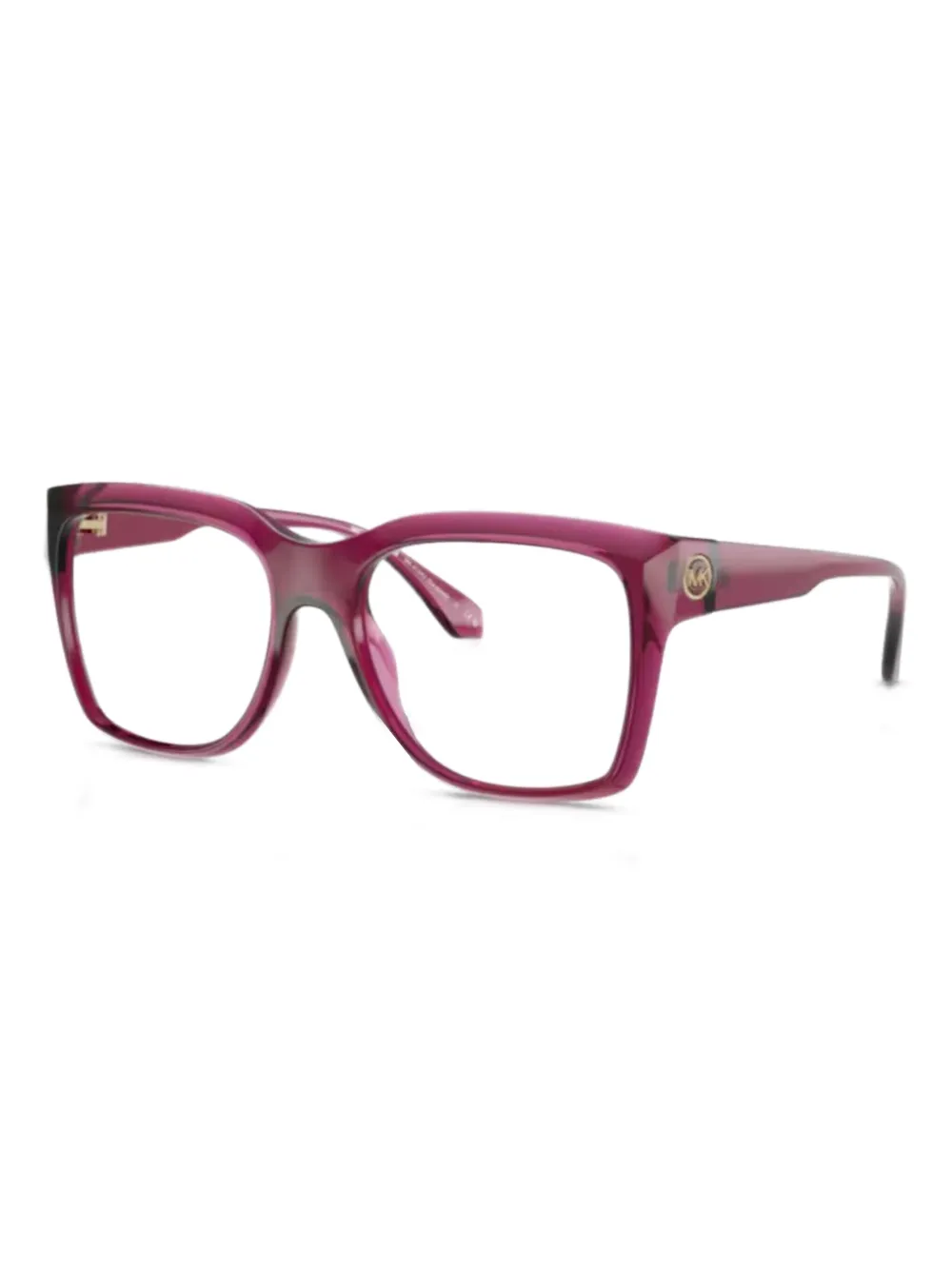 Michael Kors lunettes de vue à monture carrée | rouge | Image 1