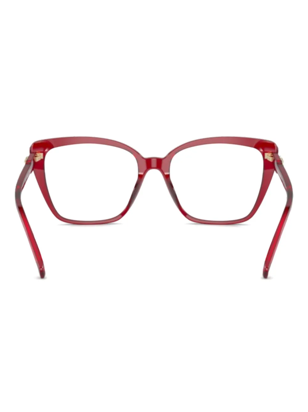 Michael Kors キャットアイメガネフレーム - レッド