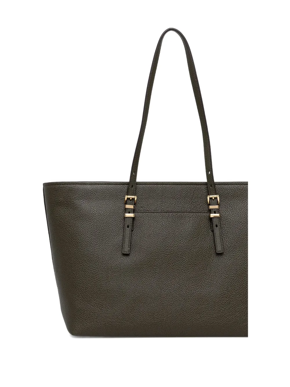 Michael Michael Kors large Quinn grained-leather tote bag - Groen