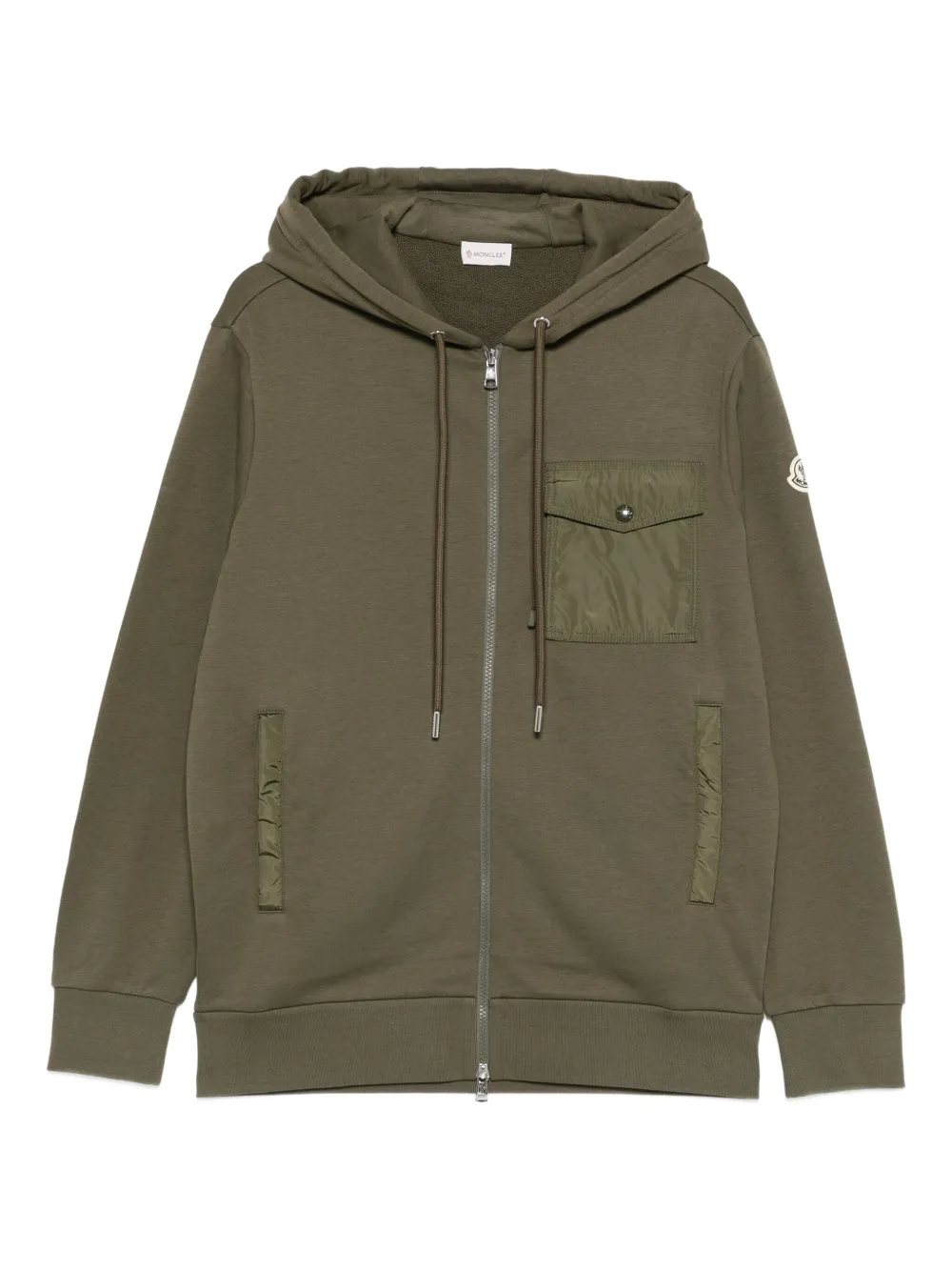 Moncler hoodie con cierre | verde | Image 1