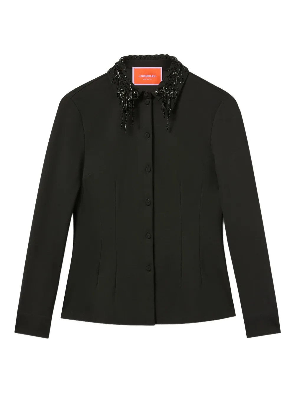 La DoubleJ camisa con mostacillas | negro | Image 1