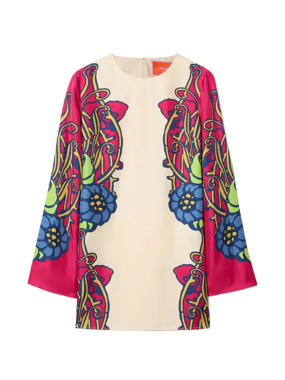 La DoubleJ Supreme Swing floral mini dress