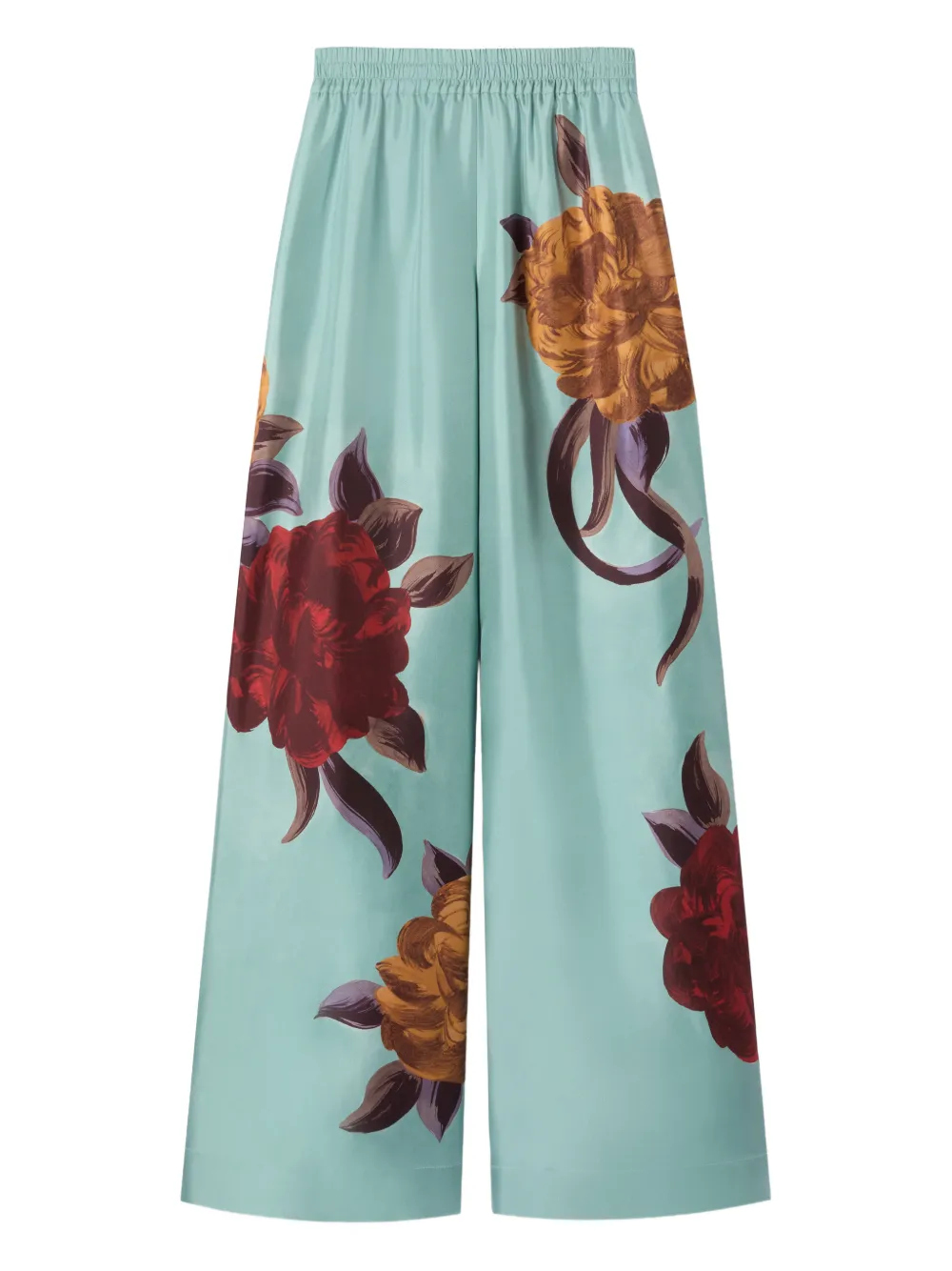 La DoubleJ Palazzo broek Blauw