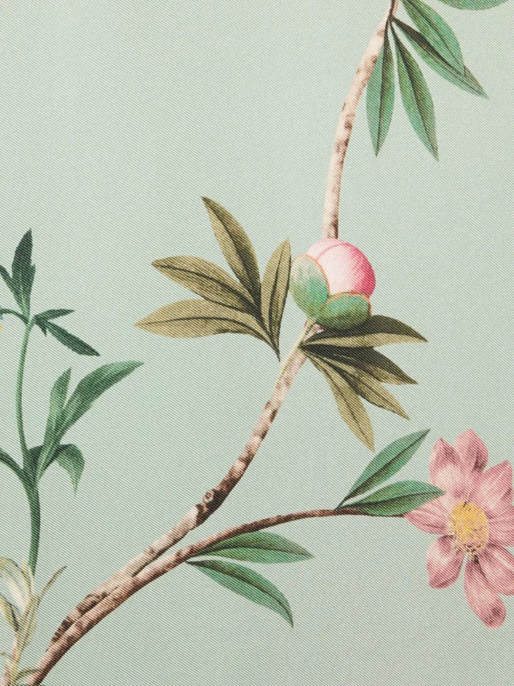 La Doublej Floral Panel Pyjama Shirt In Multi