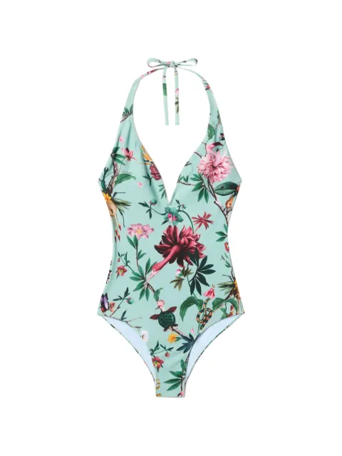 La DoubleJ traje de baño con estampado floral