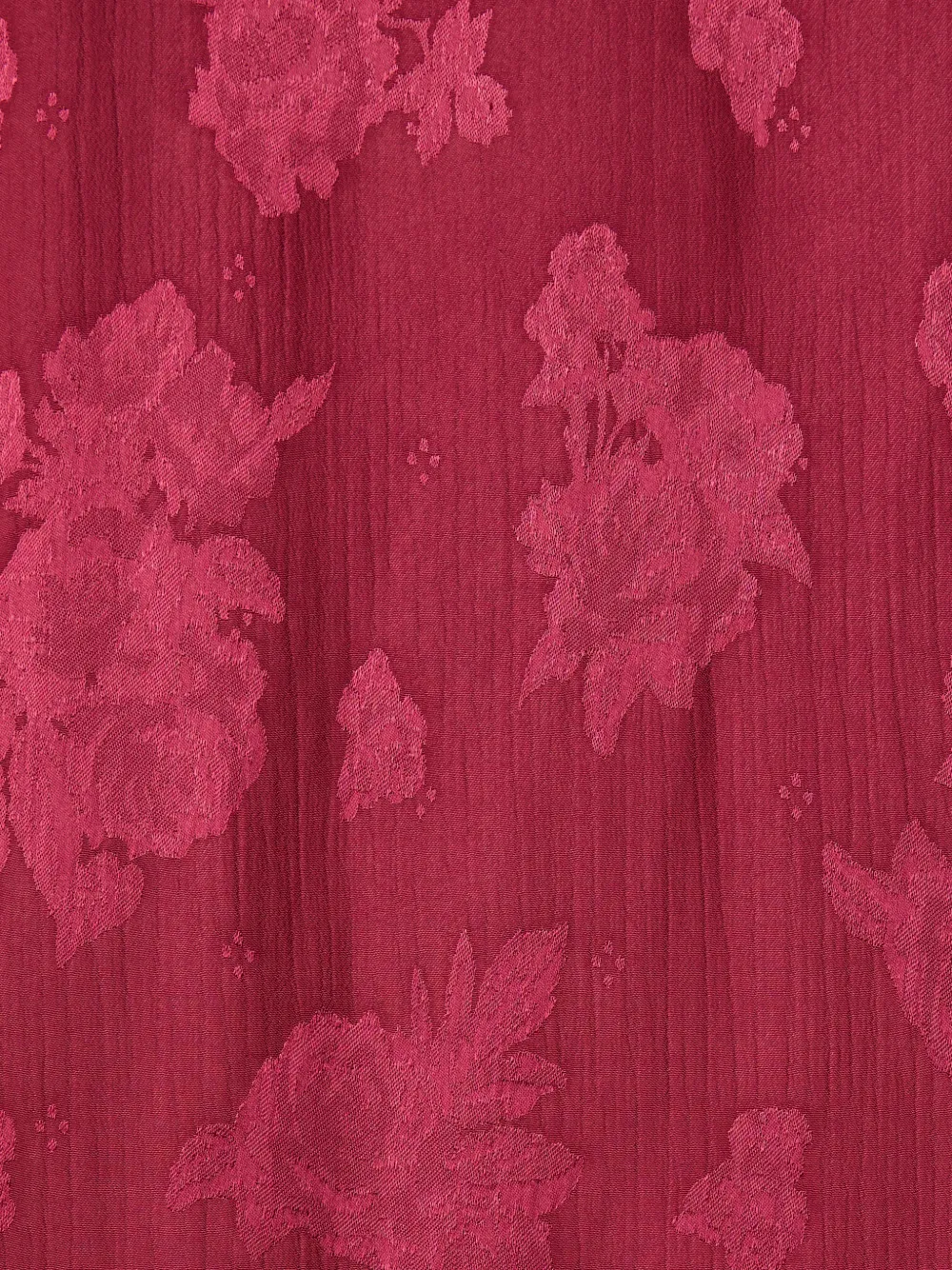 La DoubleJ Blouse met bloemenprint Rood