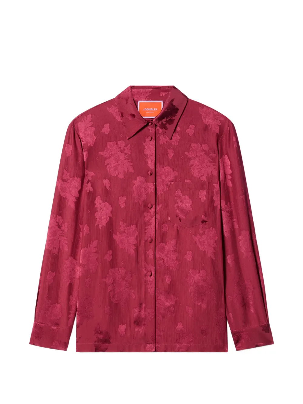 La DoubleJ Camicia a fiori - Rosso