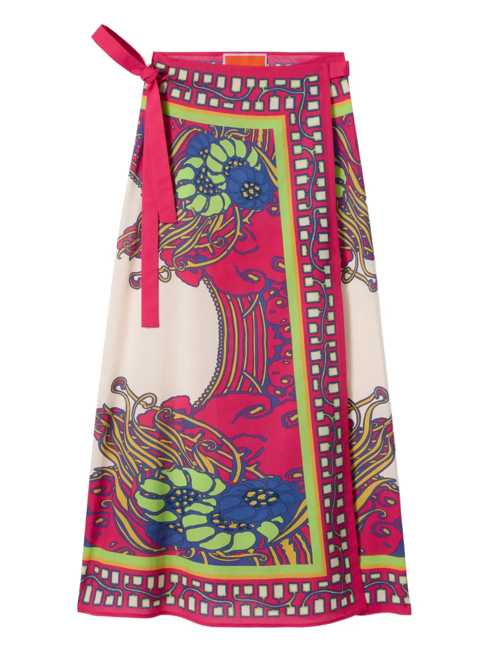 La DoubleJ falda midi Sarong | rosado | Image 1