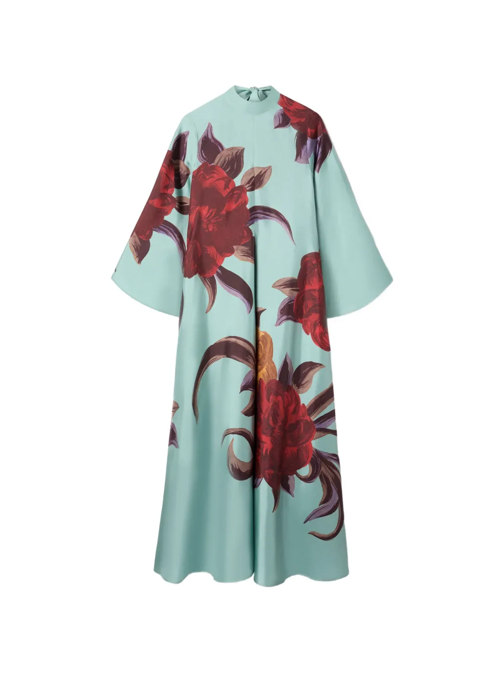 La DoubleJ Mdii-jurk met bloemenprint Blauw