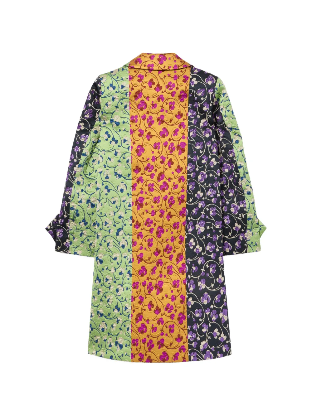 La DoubleJ Precious jas met bloemenprint Groen