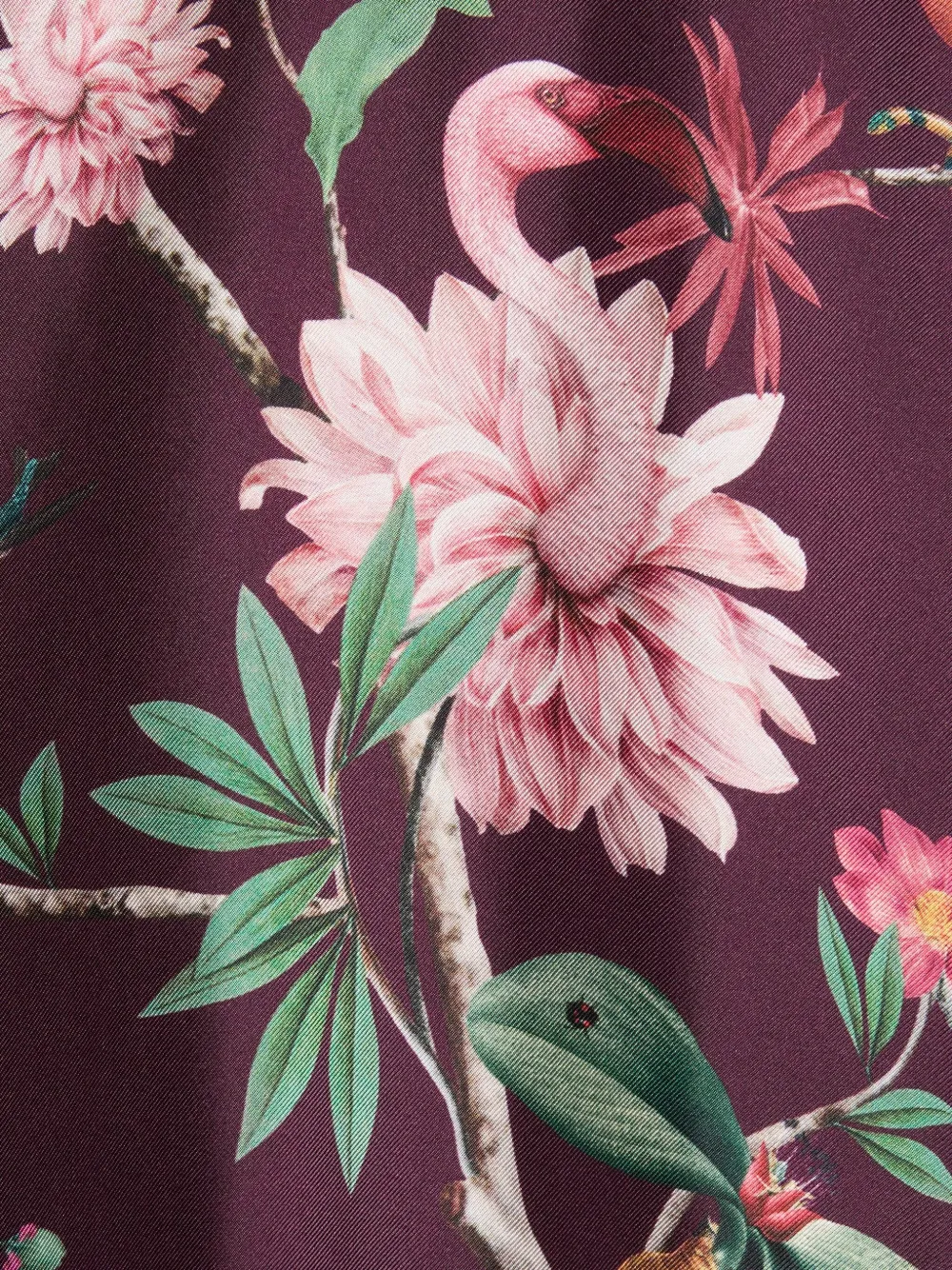 La Doublej Floral-print Midi Dress In Multi