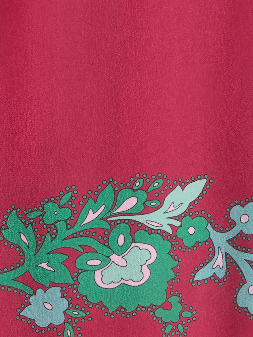 La DoubleJ Cerere blouse met bloemenprint en ruches Rood