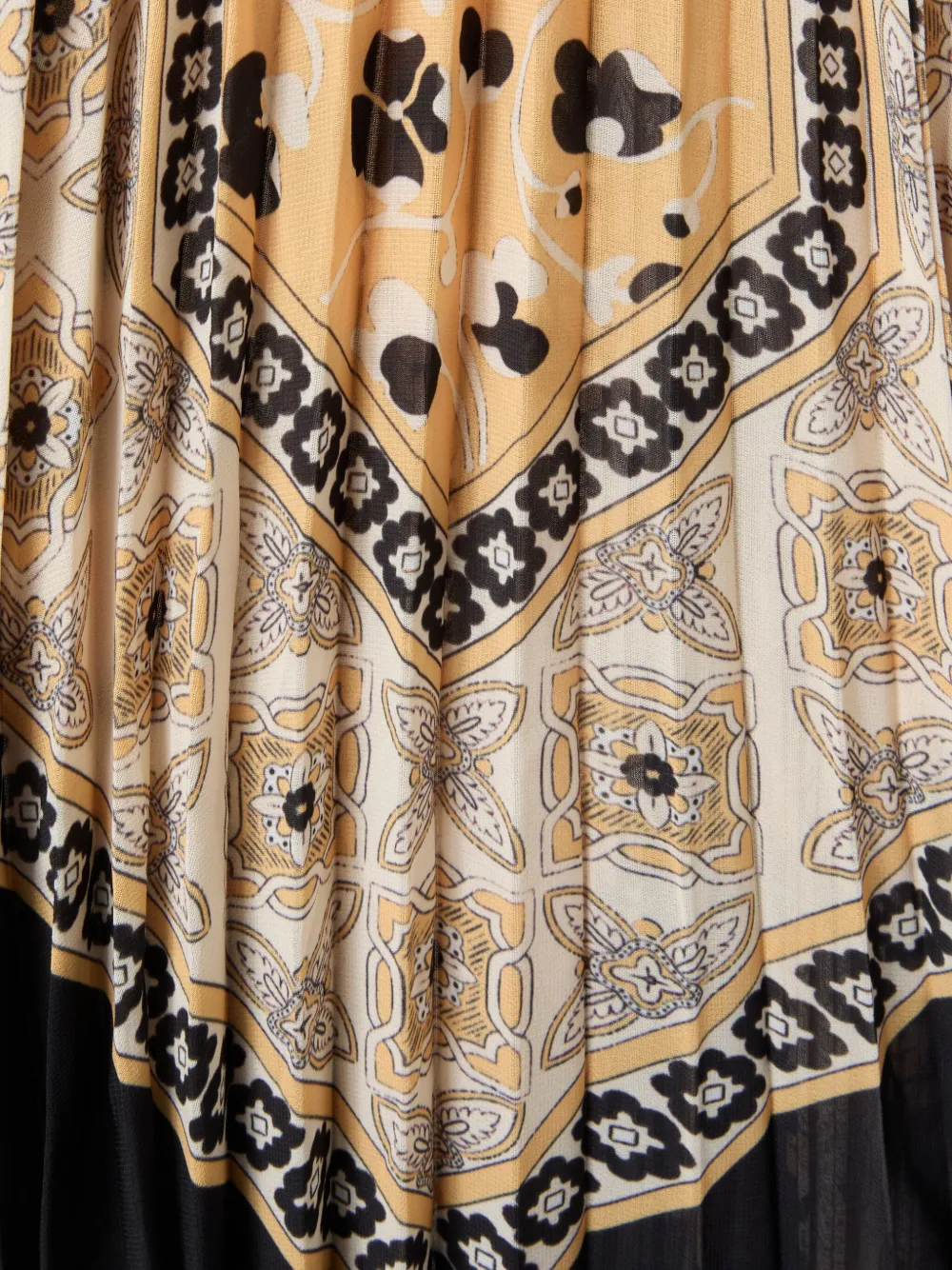 La Doublej Moondance Pleated Knit Maxi Dress In Black