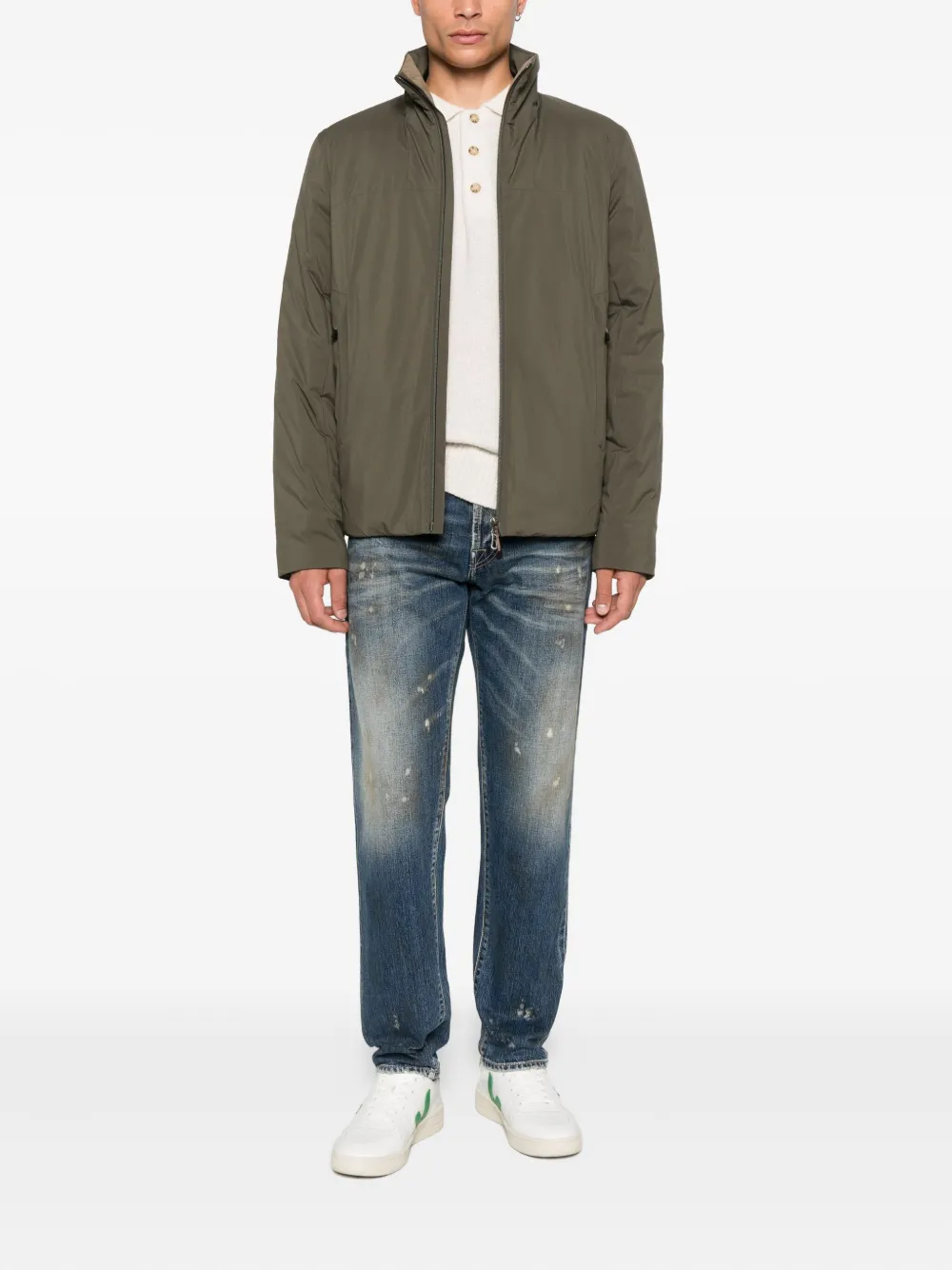 Sartoria Tramarossa Dante distressed jeans - Blauw