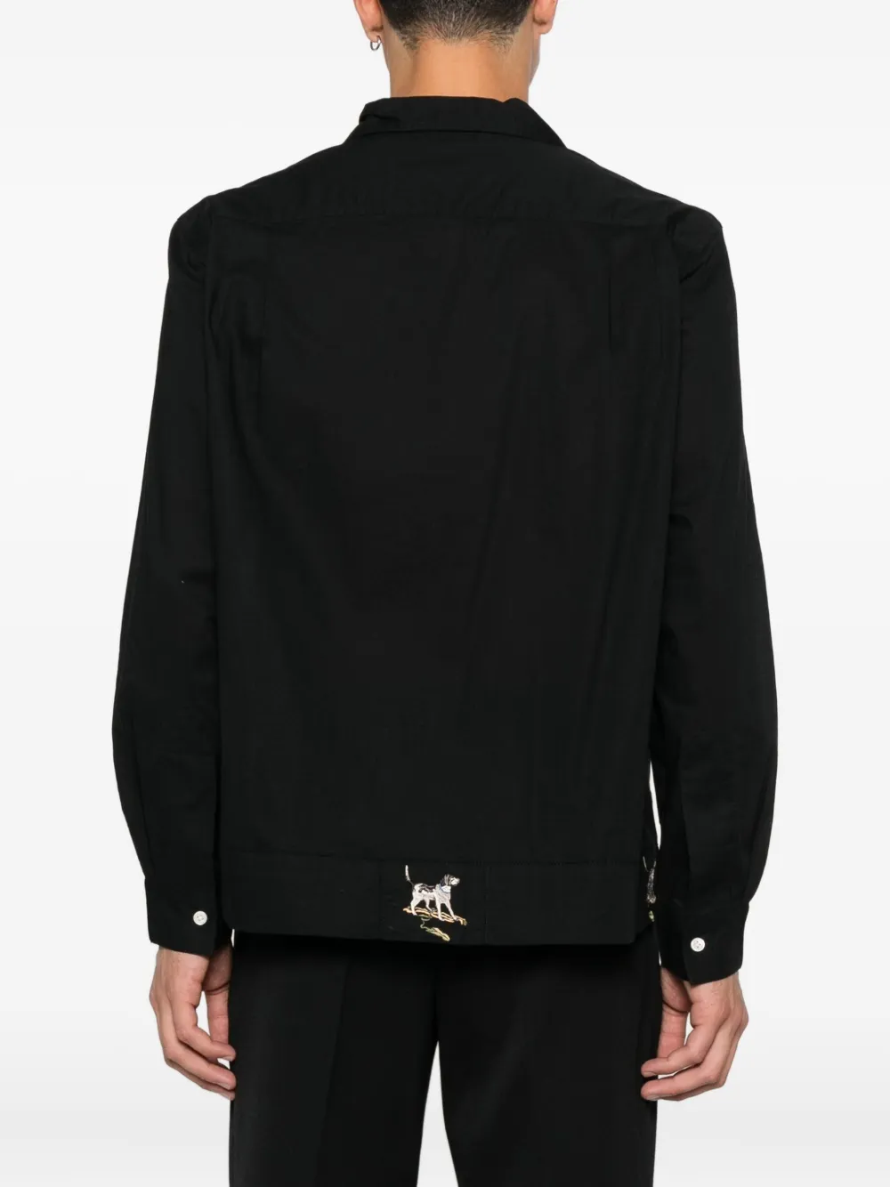 BODE Overhemd met patroon Zwart