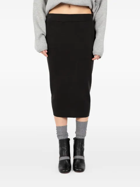 Société Anonyme Cadil ruched midi skirt