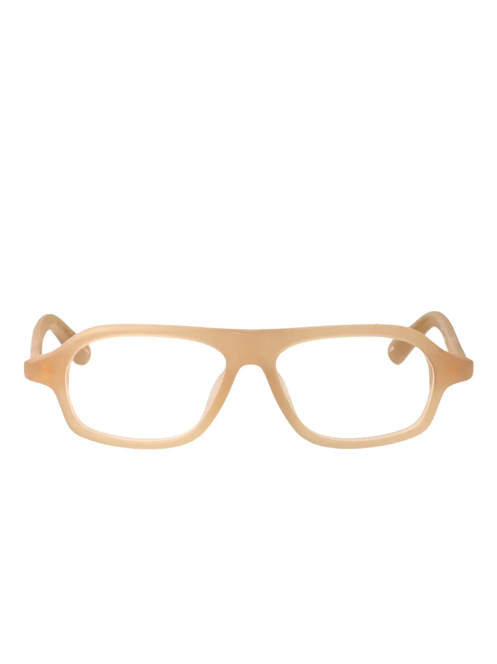 Jacquemus Becane geometric-frame glasses | neutro | Image 1