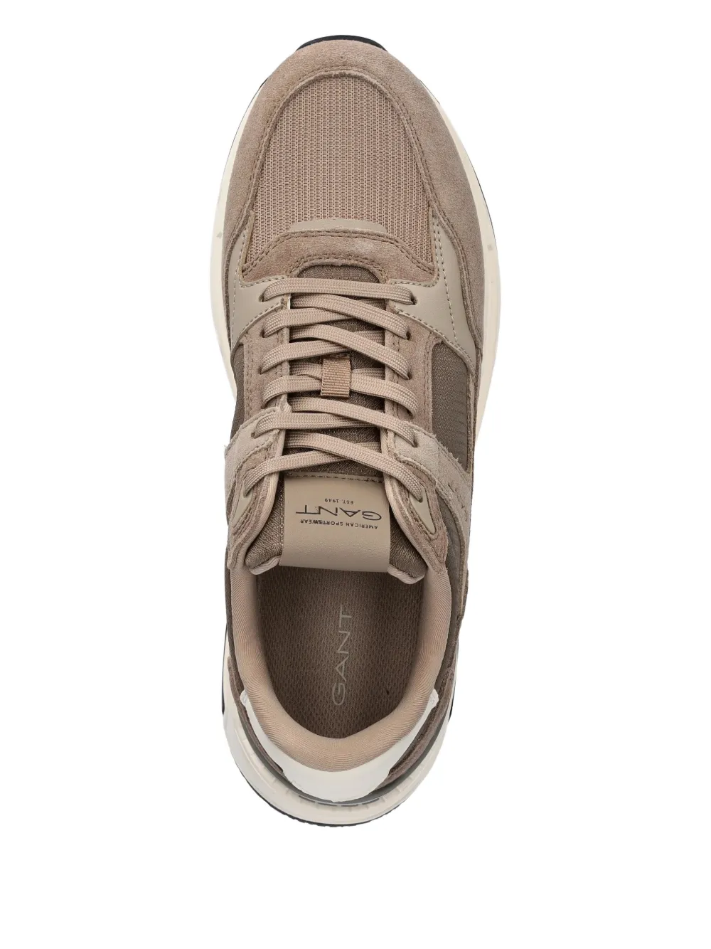 Gant Sneakers met vlakken Beige