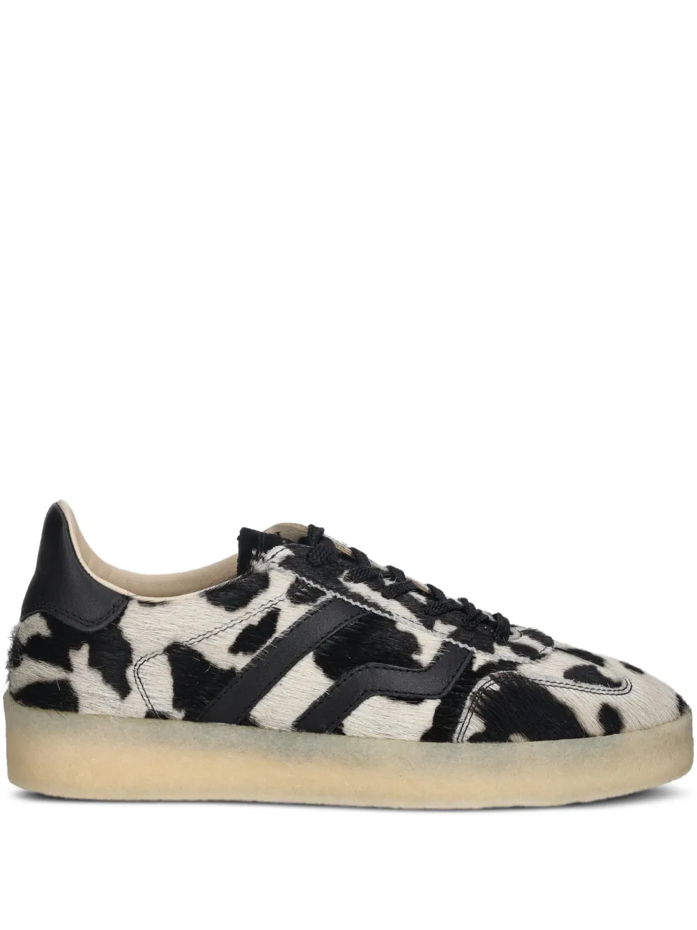 Gant animal-print panelled sneakers | White | Image 1