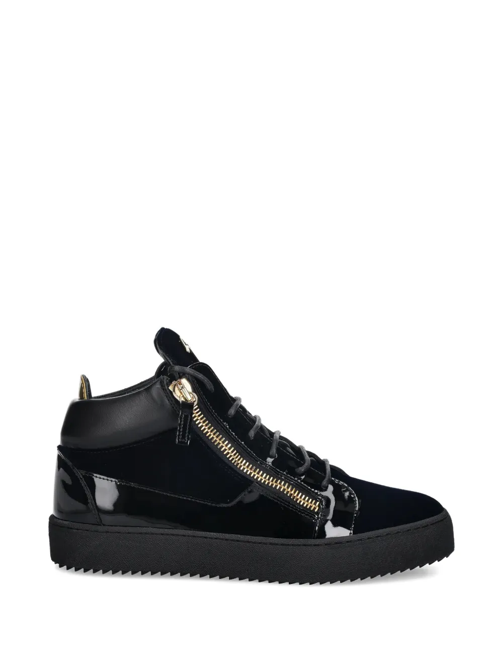 Giuseppe Zanotti zip-detail sneakers - Nero