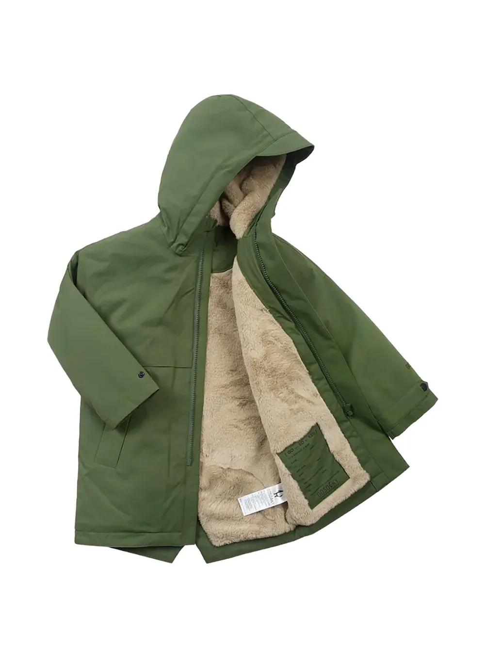  Gosoaky Hooded Zip Jacket - Green 