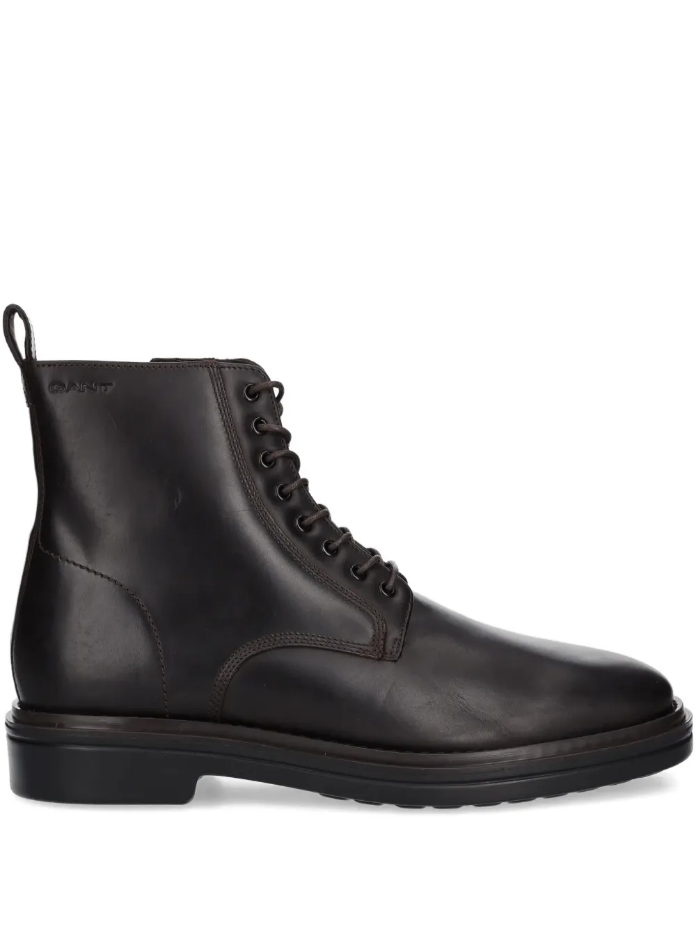 Gant lace-up zip boots | Black | Image 1