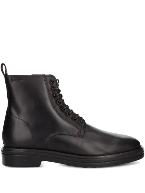Gant lace-up zip boots