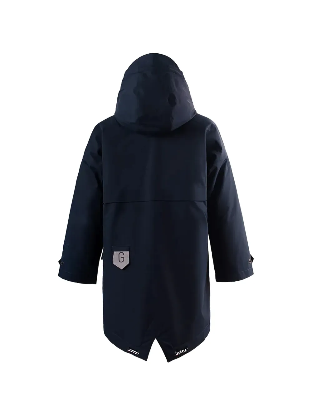  Gosoaky Hooded Pocket Jacket - Blue 
