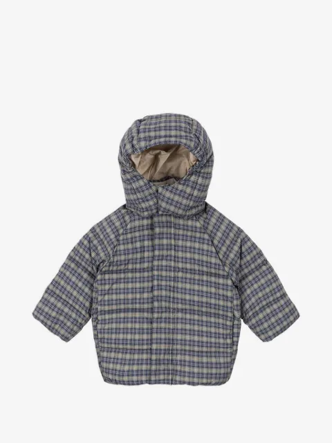 Konges Sløjd hooded check jacket