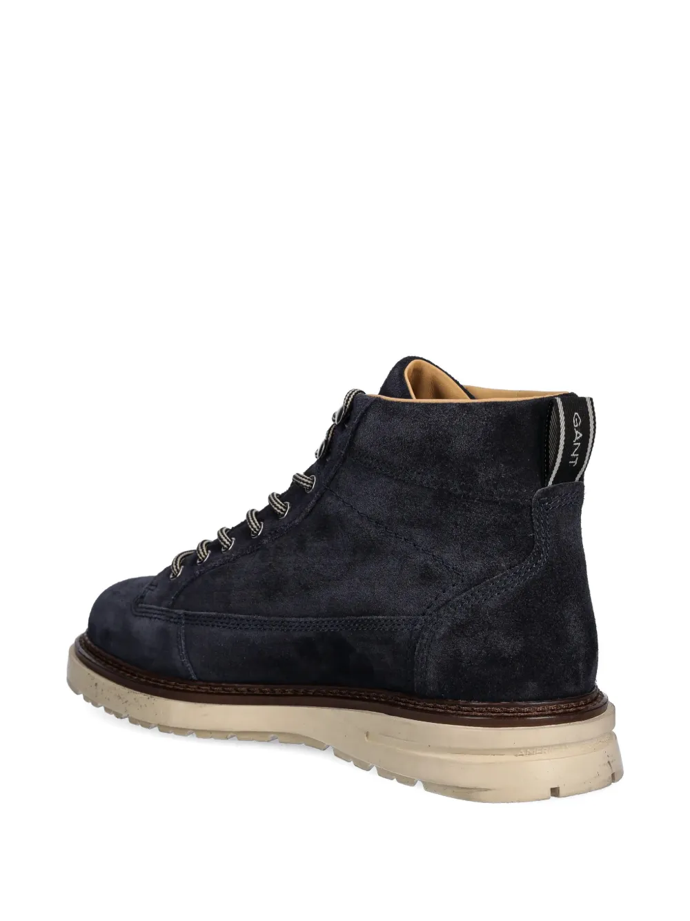 Gant Veterlaarzen met vlakken Blauw