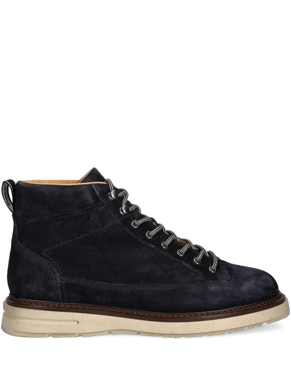 Gant lace-up panelled boots | Blue | Image 1