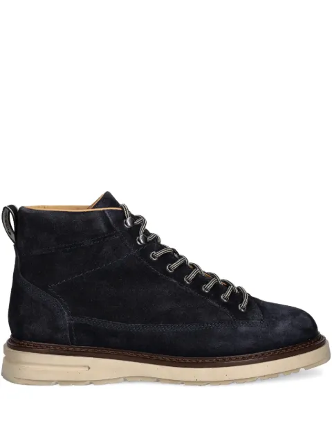Gant lace-up panelled boots