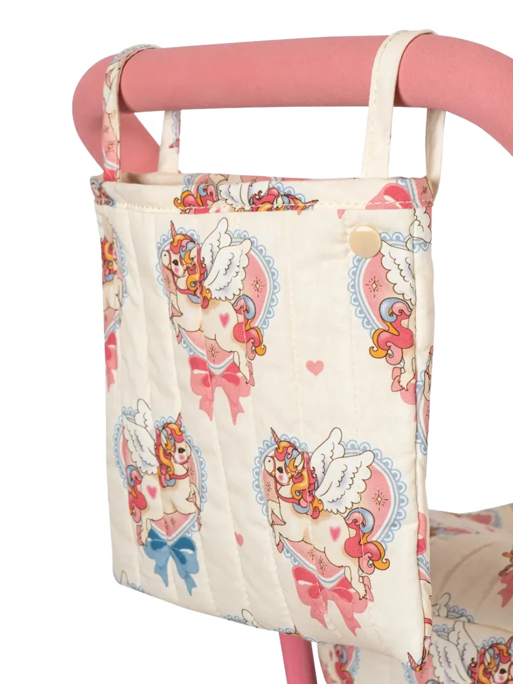 Konges Sløjd Toy kinderwagen met print Beige