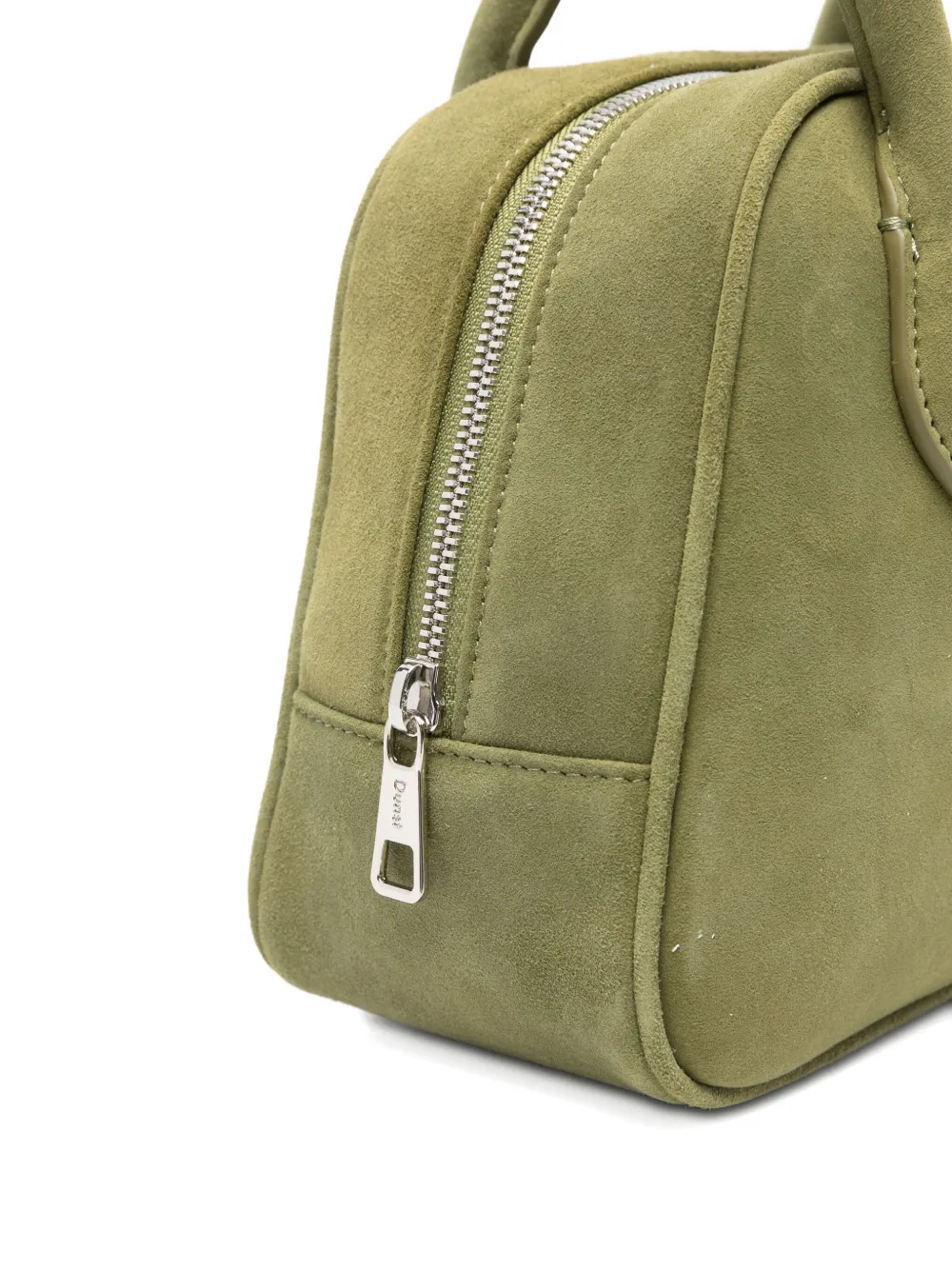 Dunst Suede Tote Bag In Green