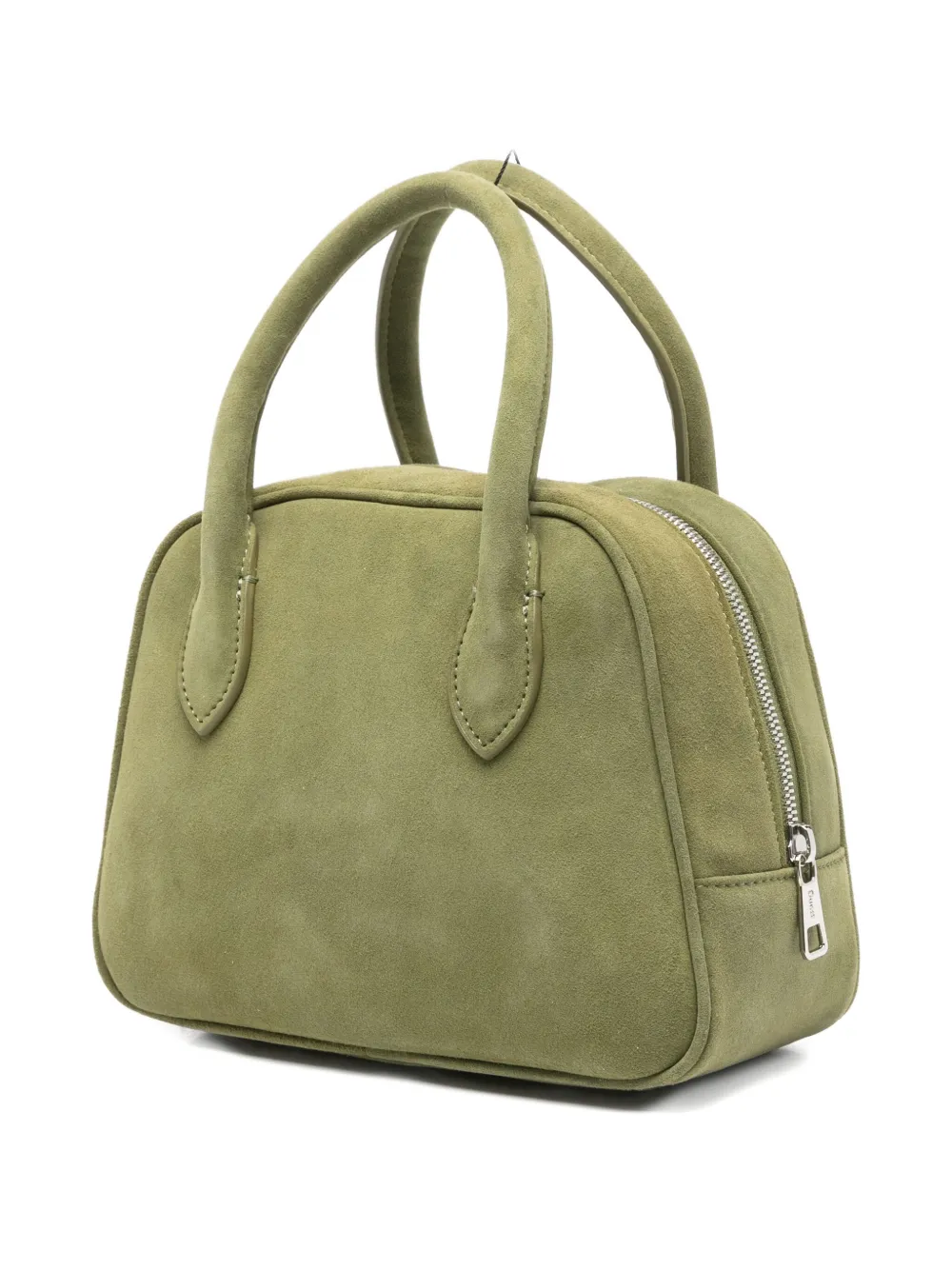 Dunst Suede Tote Bag In Green