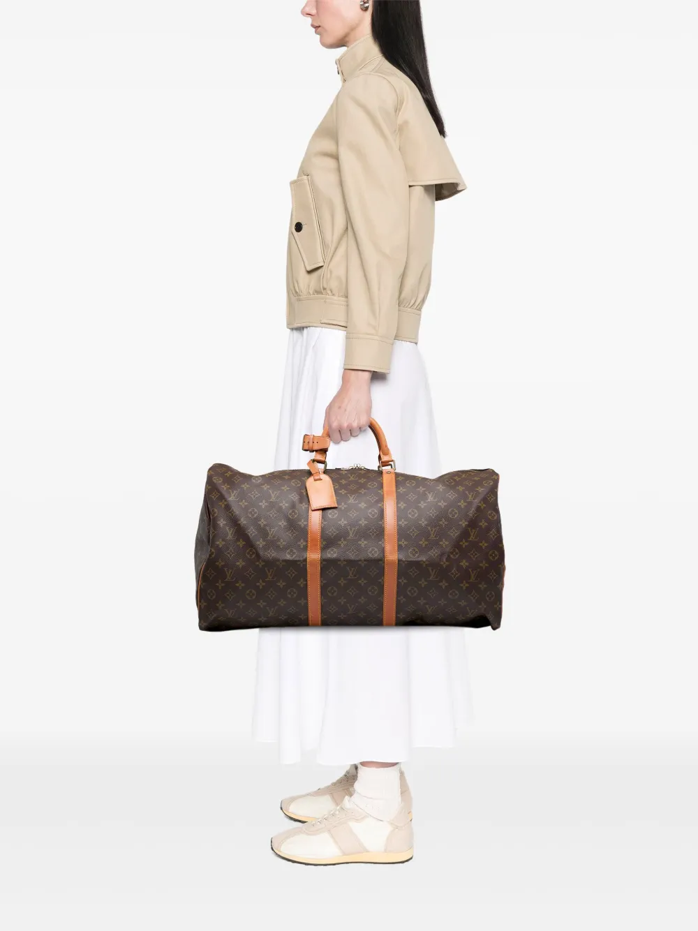 Louis Vuitton Pre-Owned bolsa de viaje Monogram Keepall 60 1986 | Estilos de archivo | Image 2