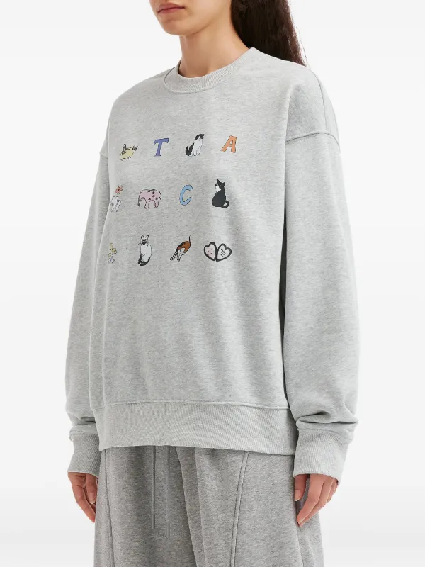Tout a Coup グラフィック トップ | グレー | FARFETCH JP