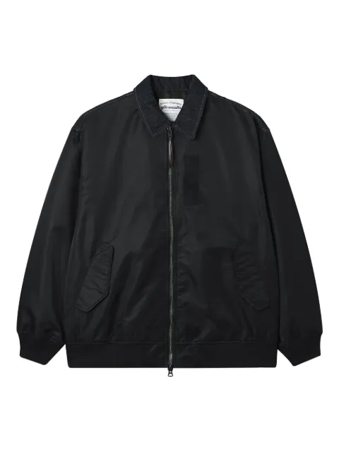aftermaths zip-up bomber jacket