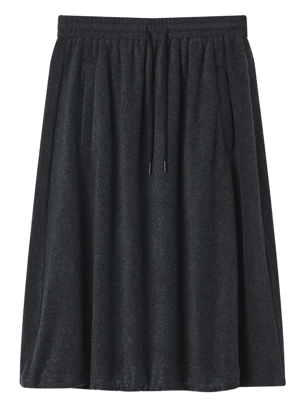 b+ab falda midi con cordones | gris | Image 1