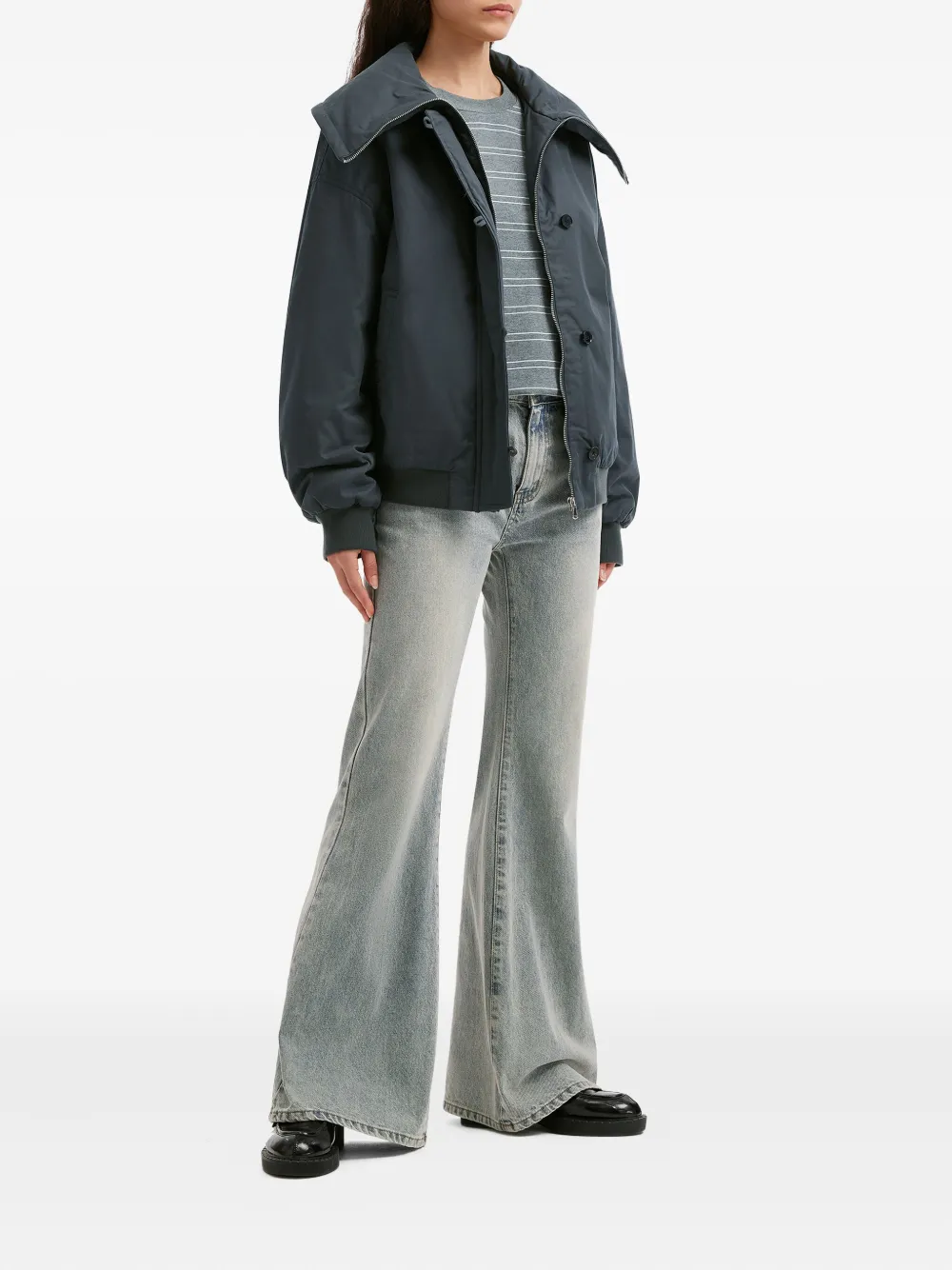 b+ab veste à col oversize | Vestes bomber | Image 2