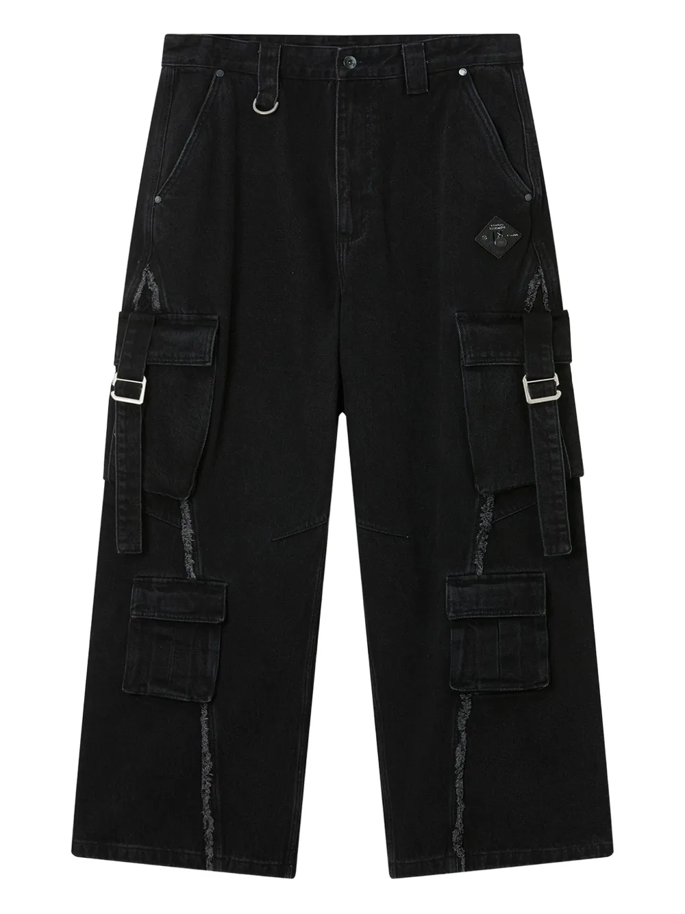 Musium Div. Cargo Jeans In Black