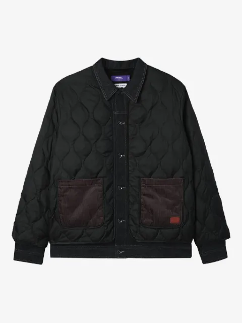 aftermaths quilted padded jacket