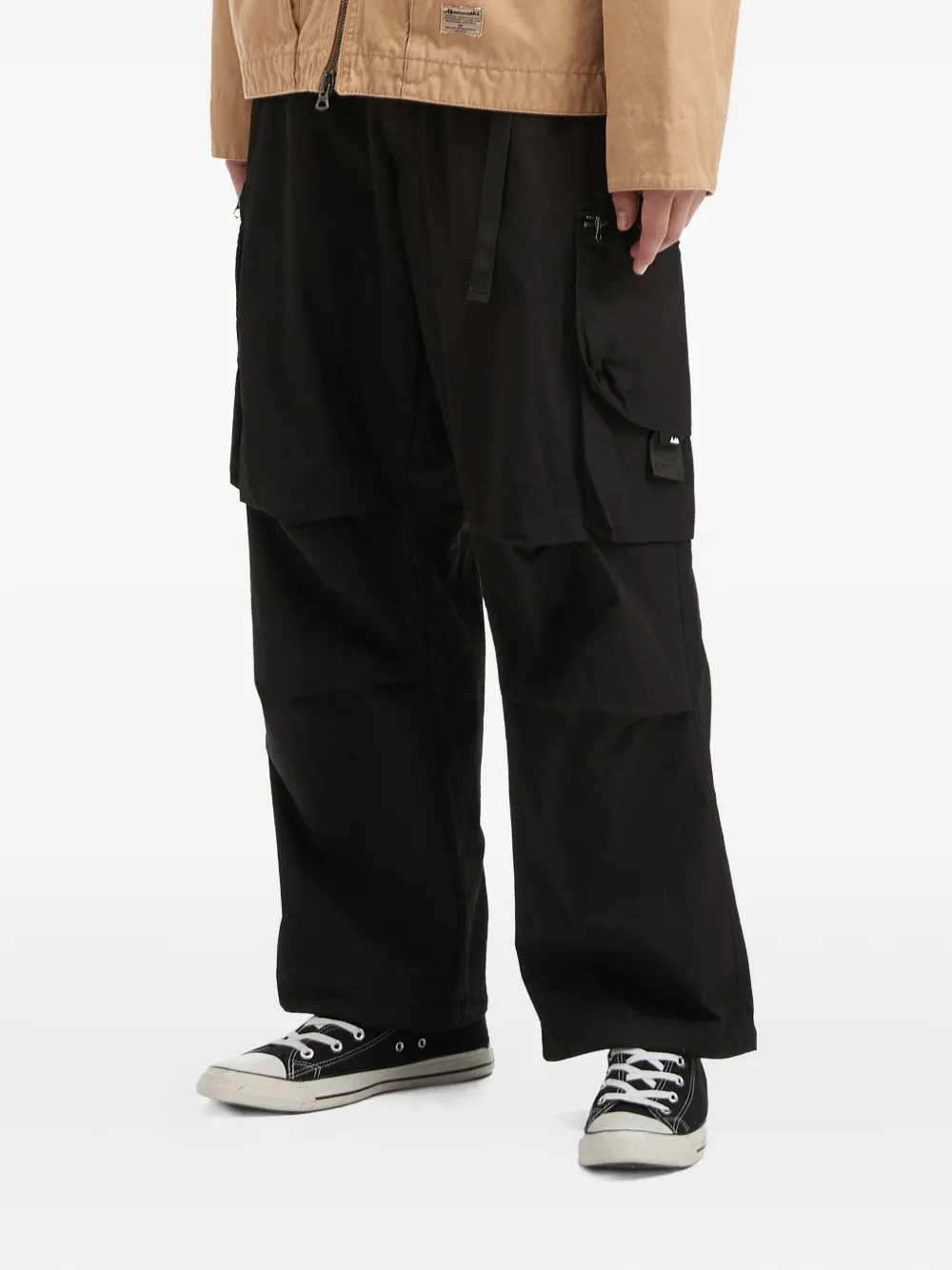 aftermaths Cargo broek Zwart