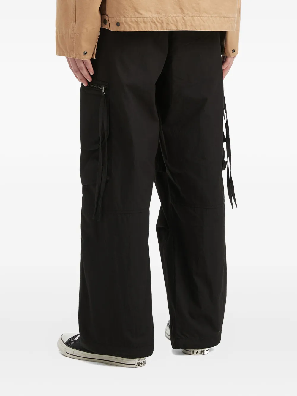 aftermaths Cargo broek Zwart