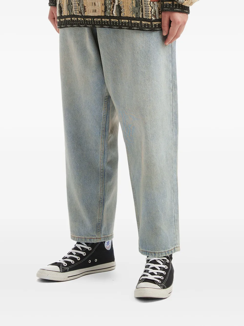 Aftermaths Washed Jeans In Blue